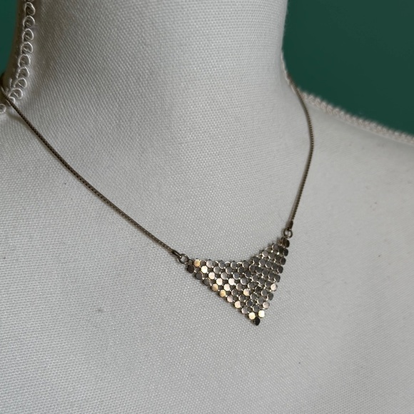 New York & Company Silver Geometric Necklace - Picture 5 of 7
